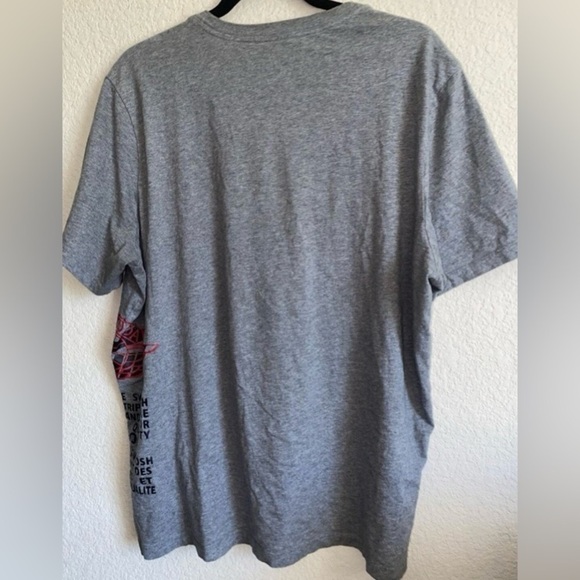 Vintage ‘00 Air Jordan Jumpman Wings Gray T-Shirt Size: Medium - Picture 3 of 8